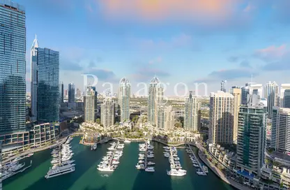 Apartment - 3 Bedrooms - 5 Bathrooms for rent in Marina Terrace - Dubai Marina - Dubai