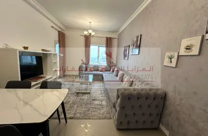Apartment - 2 Bedrooms - 2 Bathrooms for rent in Al Mamzar Plaza - Al Taawun Street - Al Taawun - Sharjah