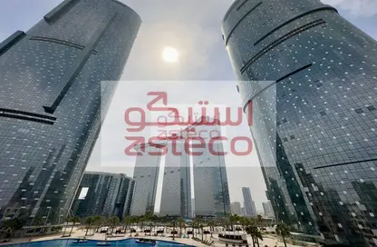 شقة - غرفة نوم - 2 حمامات للبيع في صن تاور - شمس أبوظبي - جزيرة الريم - أبوظبي