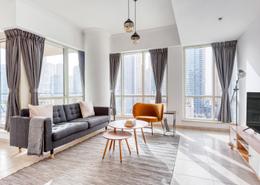 Living Room image for: Apartment - 3 bedrooms - 3 bathrooms for rent in Al Majara 1 - Al Majara - Dubai Marina - Dubai, Image 1