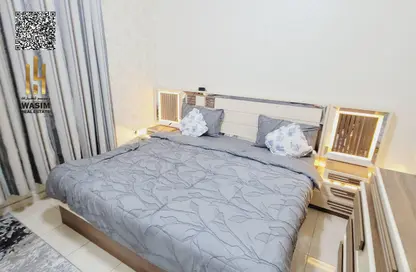 Apartment - 1 Bedroom - 2 Bathrooms for rent in Orient Tower 1 - Orient Towers - Al Bustan - Ajman