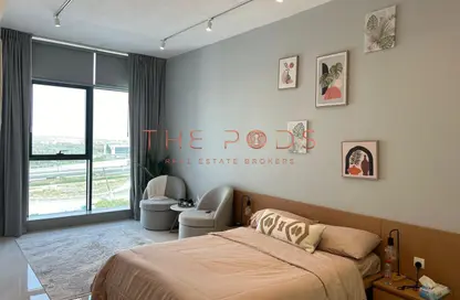 Apartment - Studio - 1 Bathroom for rent in Blue Waves Tower - Dubai Land Residence Complex - Dubai