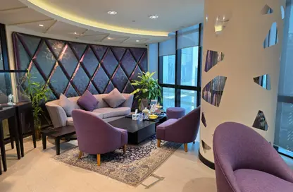 Office Space - Studio - 1 Bathroom for rent in Almas Tower - Lake Almas East - Jumeirah Lake Towers - Dubai