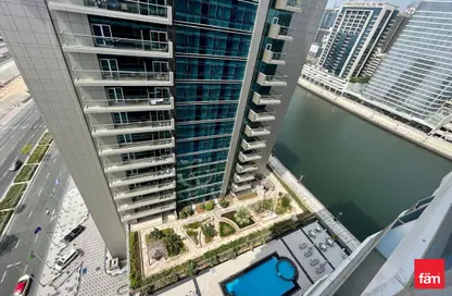 Apartment - Studio - 1 Bathroom for sale in Waves Tower - Business Bay - Dubai