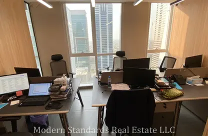 Office Space - Studio - 1 Bathroom for rent in The Exchange - Business Bay - Dubai