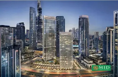 شقة - 2 غرف نوم - 3 حمامات للبيع في اكسكوزيت ليفينج ريزيدنسز - برج خليفة - دبي وسط المدينة - دبي