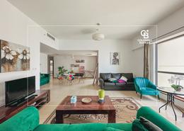 Living Room image for: Apartment - 3 bedrooms - 4 bathrooms for sale in Sadaf 6 - Sadaf - Jumeirah Beach Residence - Dubai, Image 1