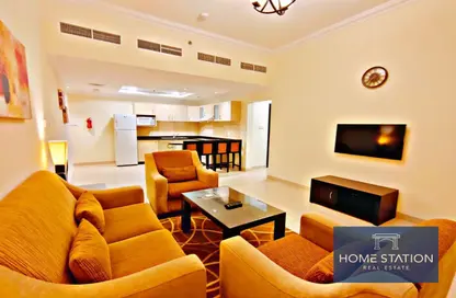 Living Room image for: Apartment - 2 Bedrooms - 2 Bathrooms for rent in Al Murad Tower - Al Barsha 1 - Al Barsha - Dubai, Image 1