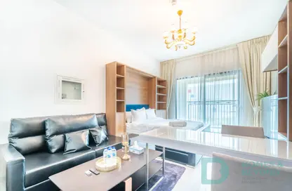 Living Room image for: Apartment - 1 Bathroom for rent in Resortz by Danube - Arjan - Dubai, Image 1