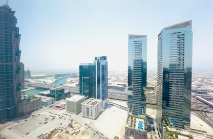 Office Space - Studio - 1 Bathroom for rent in The Prism - Business Bay - Dubai