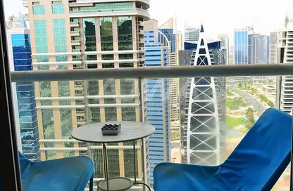 شقة - غرفة نوم - 1 حمام للايجار في ليك تيراس - (JLT) مجمع D - أبراج بحيرة الجميرا - دبي