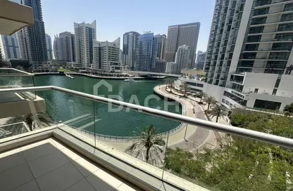 Apartment - 1 Bedroom - 2 Bathrooms for rent in Sanibel Tower - Park Island - Dubai Marina - Dubai