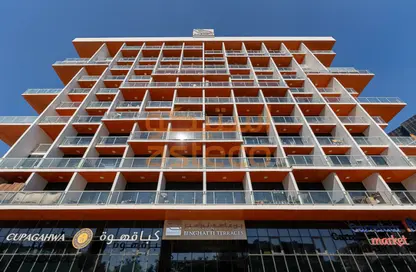 Apartment - 1 Bedroom - 2 Bathrooms for rent in Binghatti Terraces - Dubai Silicon Oasis - Dubai
