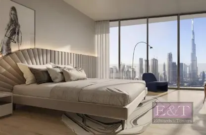 Room / Bedroom image for: Apartment - 3 Bedrooms - 3 Bathrooms for sale in City Center Residences - Downtown Dubai - Dubai, Image 1