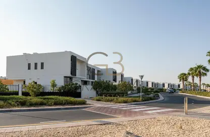 Outdoor House image for: Townhouse - 3 Bedrooms - 3 Bathrooms for sale in Albizia - Damac Hills 2 - Dubai, Image 1
