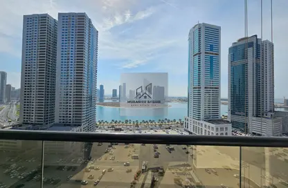 Apartment - 2 Bedrooms - 3 Bathrooms for rent in Al Khan Lagoon Tower - Al Khan Lagoon - Al Khan - Sharjah