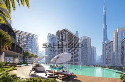 Apartment - Studio - 1 Bathroom for sale in Binghatti Skyblade - Downtown Dubai - Dubai