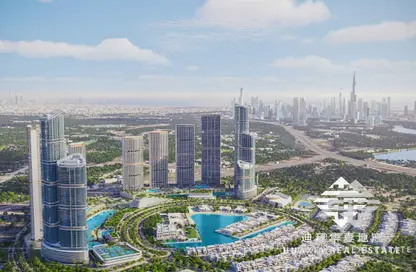 Apartment - 1 Bedroom - 1 Bathroom for sale in 320 Riverside Crescent - Sobha Hartland II - Bukadra - Dubai