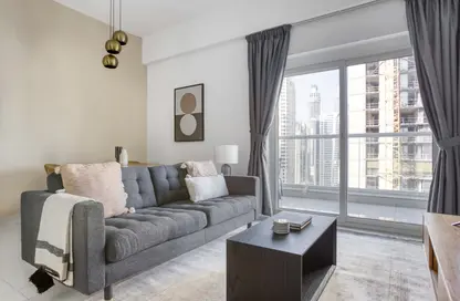Apartment - 1 Bedroom - 2 Bathrooms for rent in Continental Tower - Dubai Marina - Dubai