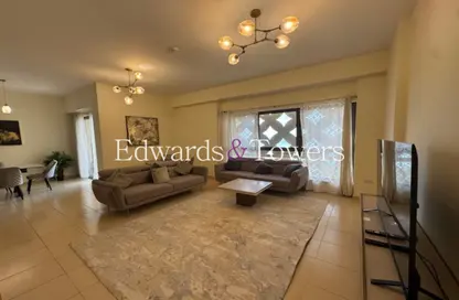 Apartment - 3 Bedrooms - 4 Bathrooms for rent in Rimal 4 - Rimal - Jumeirah Beach Residence - Dubai