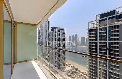 Apartment - 1 Bedroom - 2 Bathrooms for sale in Grand Bleu Tower 2 - EMAAR Beachfront - Dubai Harbour - Dubai