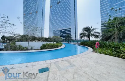 Apartment - 2 Bedrooms - 3 Bathrooms for rent in The Gate Tower 1 - Shams Abu Dhabi - Al Reem Island - Abu Dhabi