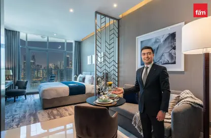 Apartment - Studio - 1 Bathroom for rent in PRIVE BY DAMAC (A) - DAMAC Maison Privé - Business Bay - Dubai