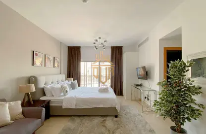 Room / Bedroom image for: Apartment - 1 Bathroom for rent in Genesis by Meraki - Arjan - Dubai, Image 1