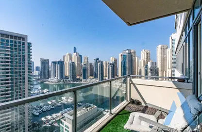 Apartment - 2 Bedrooms - 3 Bathrooms for sale in Al Majara 1 - Al Majara Towers - Dubai Marina - Dubai