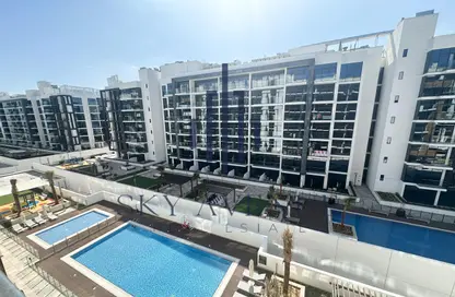 Pool image for: Apartment - 1 Bedroom - 1 Bathroom for rent in AZIZI Riviera 26 - Meydan One - Meydan - Dubai, Image 1