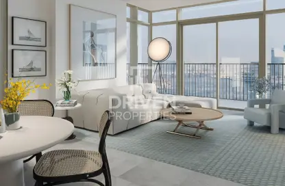 Living / Dining Room image for: Apartment - 2 Bedrooms - 3 Bathrooms for sale in Creek Crescent - Dubai Creek Harbour (The Lagoons) - Dubai, Image 1