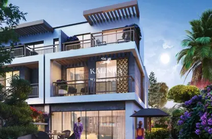 تاون هاوس - 4 غرف نوم - 4 حمامات للبيع في فايوليت 4 - داماك هيلز 2 - دبي