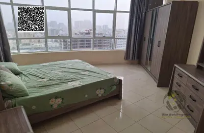 شقة - غرفة نوم - 2 حمامات للبيع في أورينت تاور 2 - أورينت تاور - البستان - عجمان