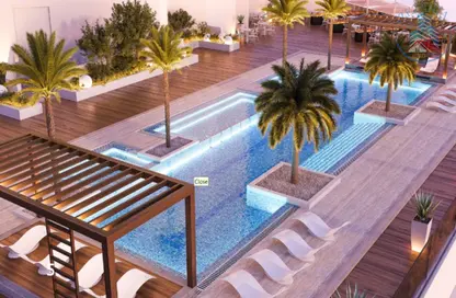 Apartment - 1 Bedroom - 2 Bathrooms for sale in Jade Tower - Majan - Dubai Land - Dubai