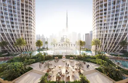 شقة - 1 حمام للبيع في بن غاطي سكاي رايز - الخليج التجاري - دبي