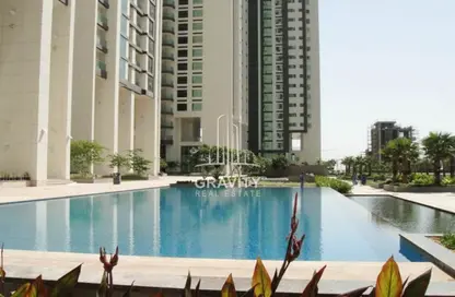 Pool image for: Apartment - 1 Bathroom for rent in Marina Heights 2 - Marina Square - Al Reem Island - Abu Dhabi, Image 1