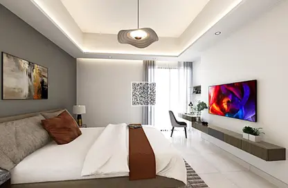 Apartment - 2 Bedrooms - 3 Bathrooms for sale in Nuaimia Two Tower - Al Nuaimiya - Ajman