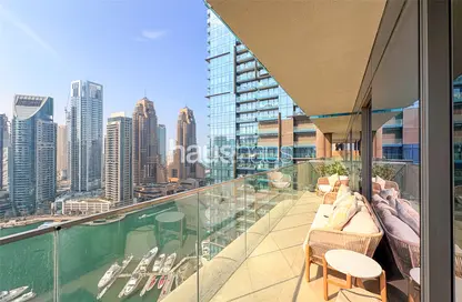 شقة - 3 غرف نوم - 5 حمامات للايجار في بوابة المارينا 1 - مارينا جيت - دبي مارينا - دبي