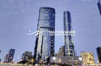 Apartment - 2 Bedrooms - 2 Bathrooms for rent in Sun Tower - Shams Abu Dhabi - Al Reem Island - Abu Dhabi