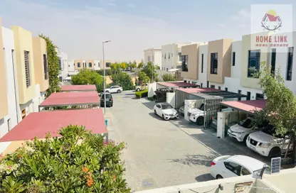 Outdoor Building image for: Townhouse - 2 Bedrooms - 4 Bathrooms for rent in Nasma Residence - Al Tai - Sharjah, Image 1
