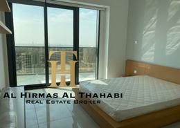 Room / Bedroom image for: Studio - 1 bathroom for rent in Blue Waves Tower - Dubai Residence Complex - Dubai, Image 1