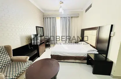 Apartment - Studio - 1 Bathroom for rent in Jamal Tower - Al Nahyan Camp - Abu Dhabi