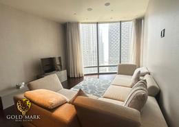 Living Room image for: Apartment - 1 bedroom - 2 bathrooms for rent in Burj Khalifa - Burj Khalifa Area - Downtown Dubai - Dubai, Image 1