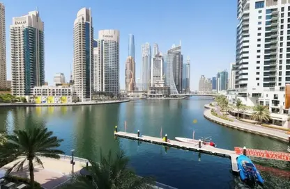 Apartment - 2 Bedrooms - 2 Bathrooms for rent in Marina View Tower B - Marina View - Dubai Marina - Dubai