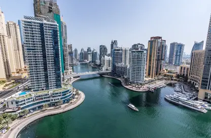 Apartment - 1 Bedroom - 2 Bathrooms for rent in Bay Central West - Bay Central - Dubai Marina - Dubai