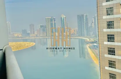 Apartment - 2 Bedrooms - 4 Bathrooms for rent in Al Waha Residence - Al Khan - Sharjah