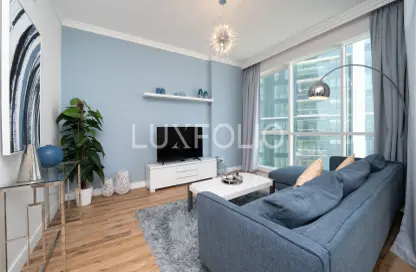 Apartment - 2 Bedrooms - 4 Bathrooms for rent in Al Bateen Residences - Jumeirah Beach Residence - Dubai