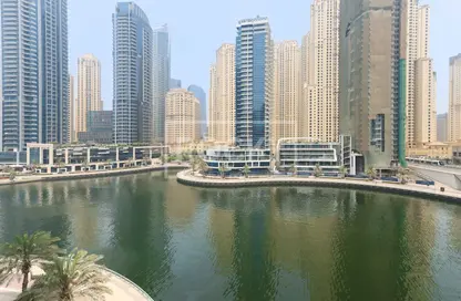 شقة - غرفة نوم - 1 حمام للايجار في الأطلنطي - دبي مارينا - دبي