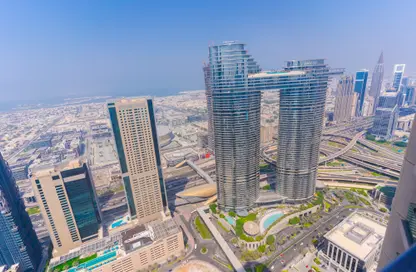 شقة - 2 غرف نوم - 3 حمامات للايجار في برج فيستا - برج فيستا - دبي وسط المدينة - دبي