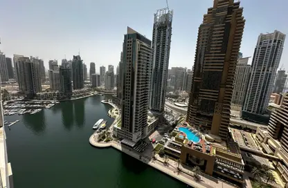 شقة - غرفة نوم - 1 حمام للايجار في (برج كيان (إنفينيتي - دبي مارينا - دبي